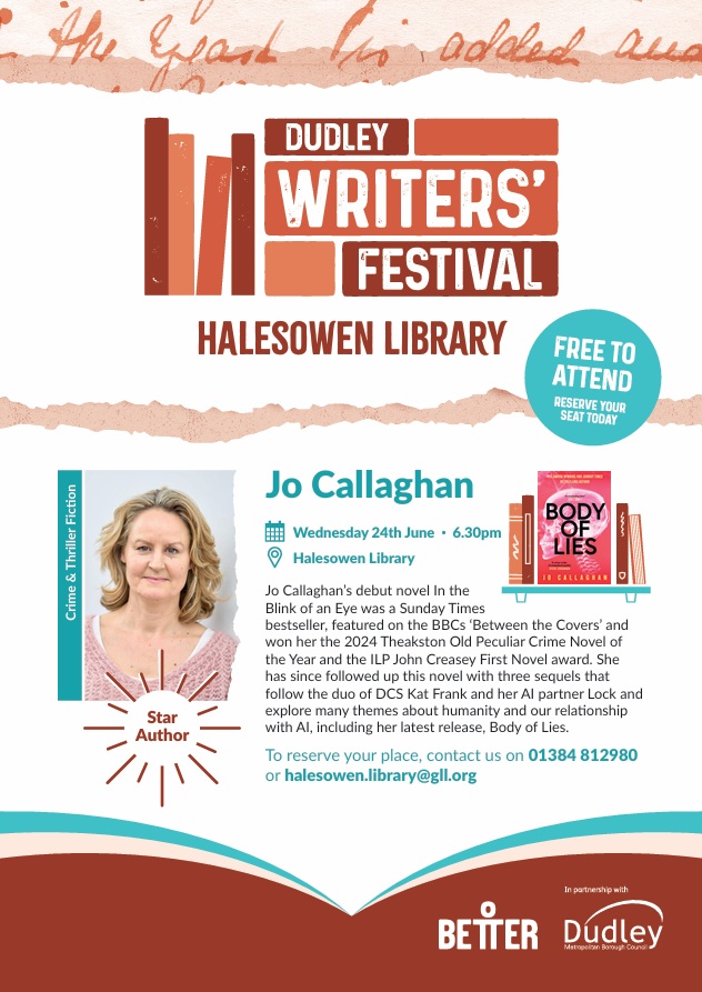 Halesowen Library - Jo Callaghan